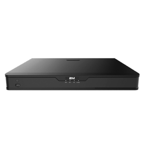 2MN-8116P16-GS 16ch Network Video Recorder w/ 2 SATA Capacity and 16 POE