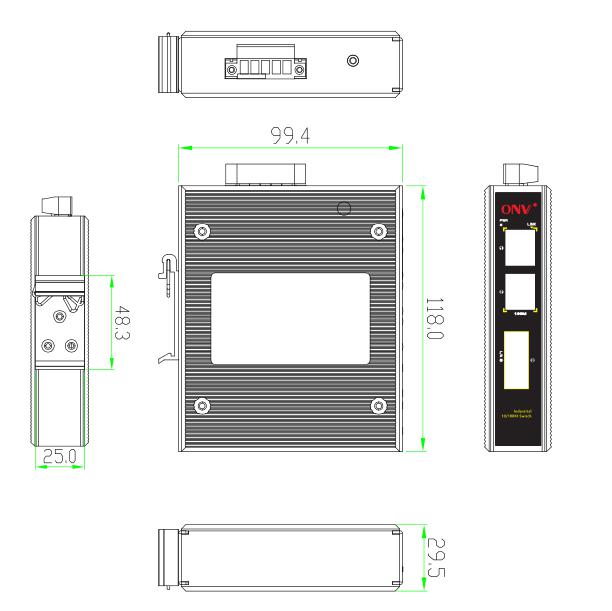 3-port 10/100M industrial switch, industrial Ethernet switch,industrial switches 3-port 10/100M industrial switch, industrial Ethernet switch,industrial switches