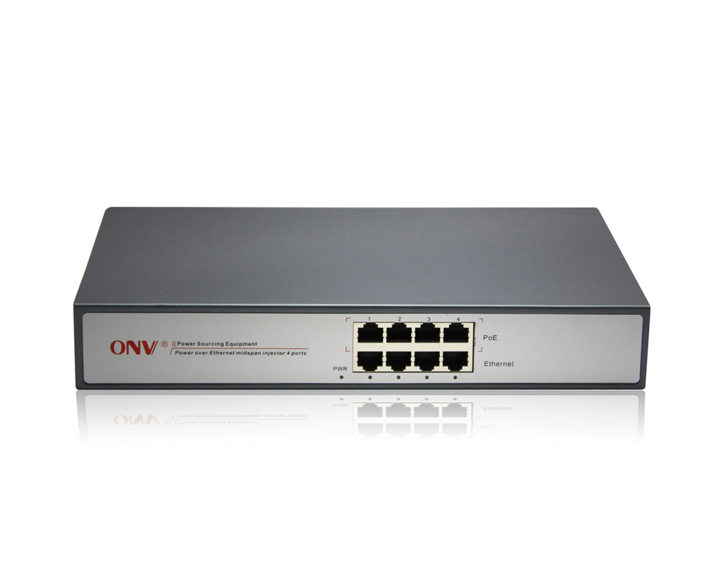 Sản phẩm 10/100M 4-port PoE injector