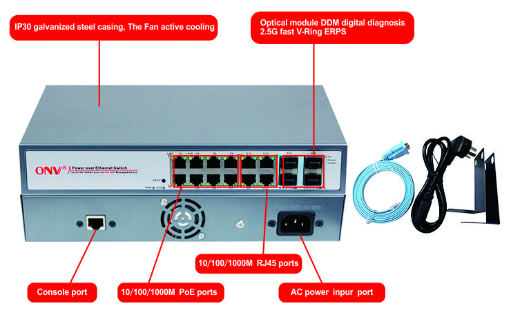 16-port 10G uplink managed PoE switch, managed PoE switch,16-port PoE switch 16-port 10G uplink managed PoE switch, managed PoE switch,16-port PoE switch
