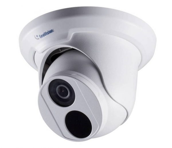 Geovision GV-EBD2702 2MP IR H.265 Indoor/Outdoor Eyeball Dome IP Security Camera 84-EBD270W-G010