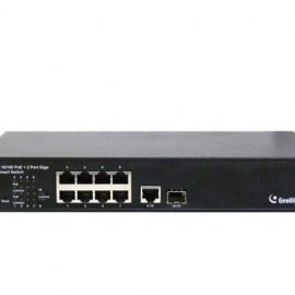 Geovision GV-POE0801 8-Port 10/100 Web Managed PoE Ethernet Switch 84-POE0801-001U