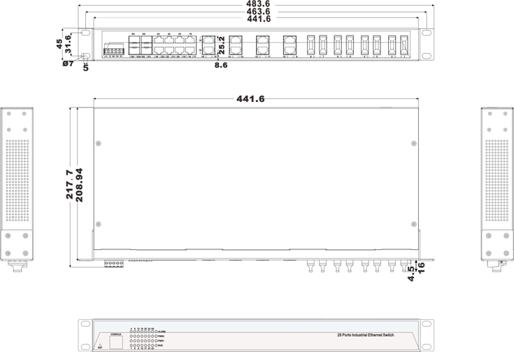 ies5028-4gs-8f ies5028-4gs-8f-kt