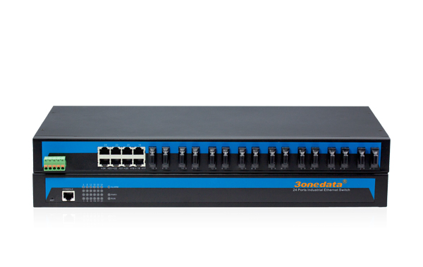 ies5124-16f-1 Switch công nghiệp 8 cổng Ethernet và 16 cổng quang IES5024-16F