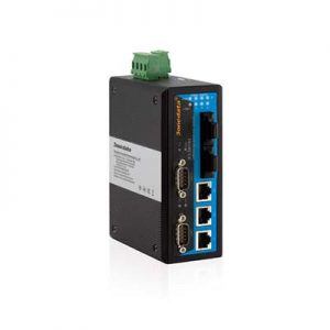 Switch công nghiệp 3Onedata IES615-1F-2D (RS-232) 4 cổng Ethernet + 1 cổng quang + 2 cổng RS232