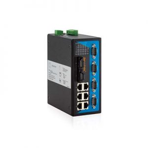 Switch công nghiệp 3Onedata IES618-2F-4D (RS-232) 6 Cổng Ethetnet + 2 Cổng Quang + 4 Cổng RS-232