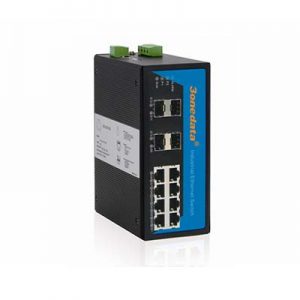 Switch công nghiệp 3Onedata IES7112G-4GS 8 cổng Gigabit Ethernet + 4 cổng quang SFP