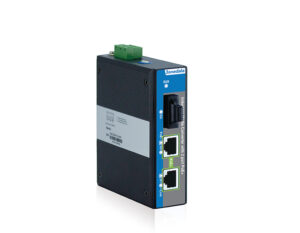 IPMC100-1GF-2GPOE | Bộ chuyển đổi Quang điện hỗ trợ 2 cổng Gigabit PoE công nghiệp và 1 cổng Gigabit