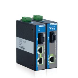 IPMC100-1GS-1GPOE | Bộ chuyển đổi Quang điện hỗ trợ 1 cổng Gigabit PoE công nghiệp và 1 cổng Gigabit SFP