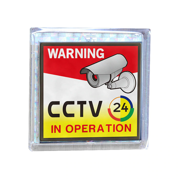 LTS ACS-801 Warning Sign - Solar Power Flashing LCD