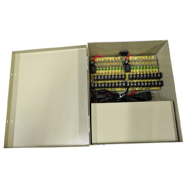 LTS DV-AT1212A-D18 18 Port 12 Amp Indoor Power Supply, 12VDC Fuse