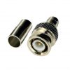 LTS LTA1007 2-Piece Crimp-On BNC Connectors - 20pcs/pack