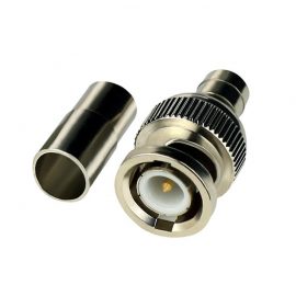 LTS LTA1007 2-Piece Crimp-On BNC Connectors - 20pcs/pack