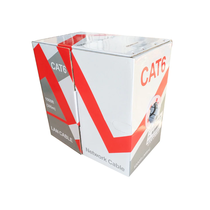 LTS LTAC6250B-CMR 99.99% Oxygen-Free Copper CMR Rated Network Cable - Cat6