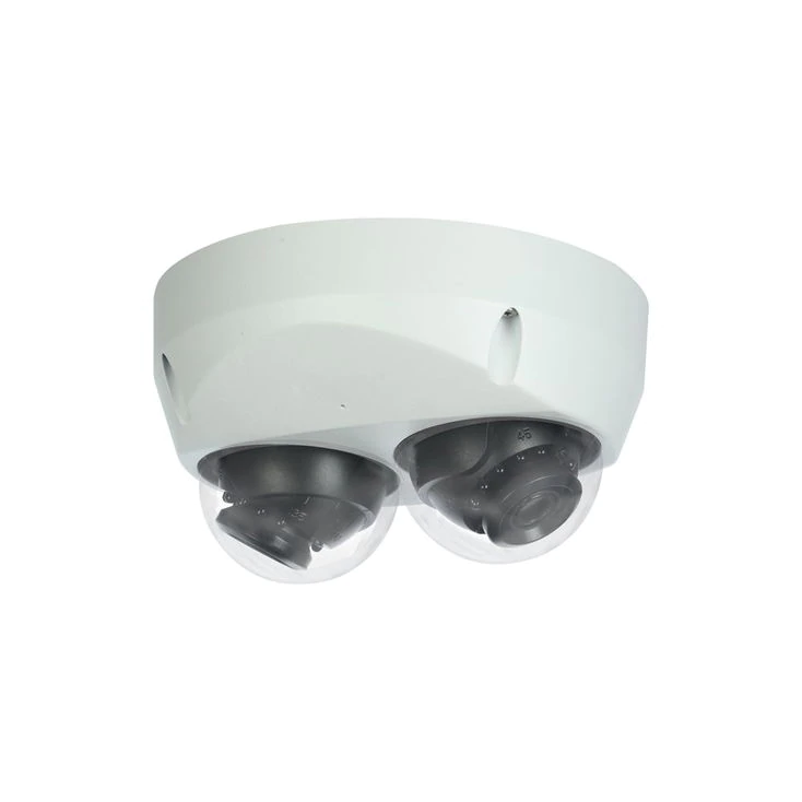 LTS LTDHIP39222W-28ISM 2x2MP IR Dual Lens Mini Dome IP Security Camera with Built-in Microphone