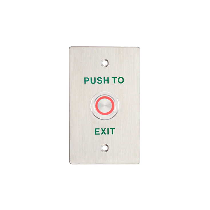 LTS LTKB3LED Piezoelectric Exit Button with LED (N/O)