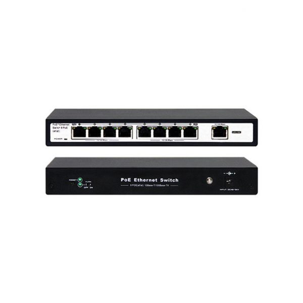 LTS POE-SW801E 8 Port 10/100Mbps PoE Switch+1 Uplink Port