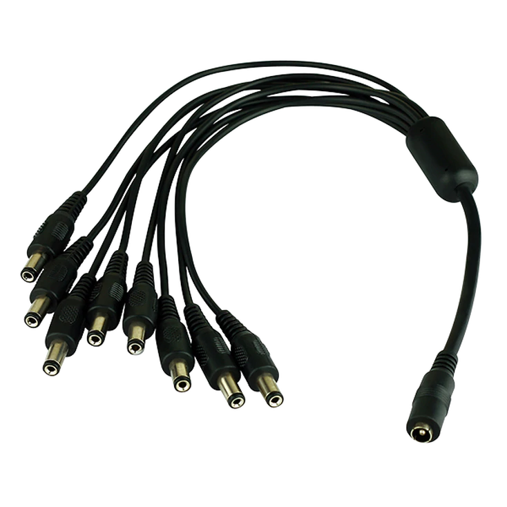 LTS LTA2018 1 In Female to 8 Male DC Power Splitter