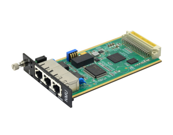 Card chuyển đổi quang điện 2 cổng Ethernet + 1 cổng Console 3Onedata NMU