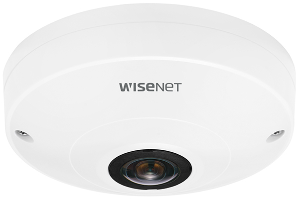 Camera IP Fisheye 12 Megapixel Hanwha Techwin WISENET QNF-9010