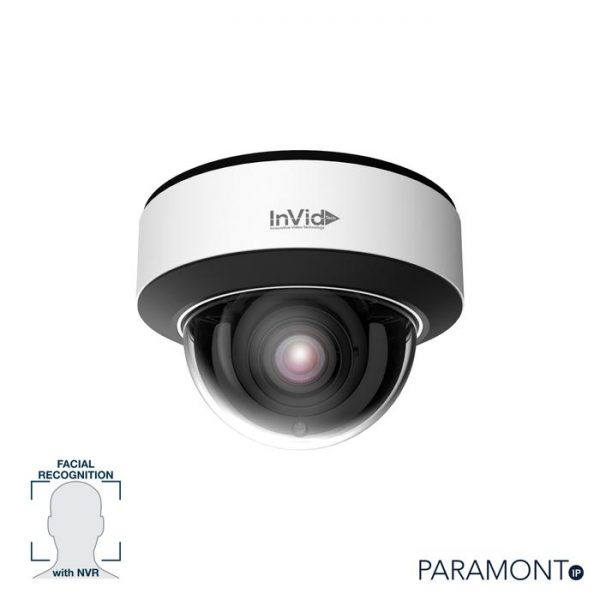 PAR-P5DRIRA3312N: 5 Megapixel Dome, 3.3-12mm A/F Motorized, Facial Rec