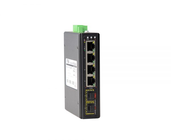 Switch công nghiệp PoE 4 cổng + 2 cổng quang