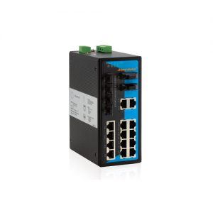 Switch công nghiệp 3Onedata IES7120-4GS-2F 14 cổng Ethernet + 2 cổng quang + 4 cổng quang SFP
