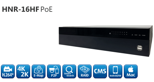 HNR-16HF (PoE) 1